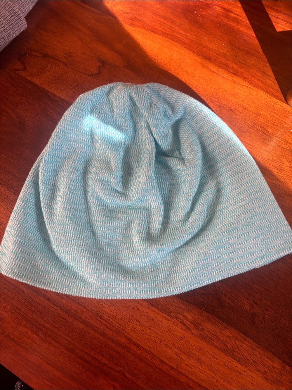 lululemon athletica Light Blue ponytail running hat